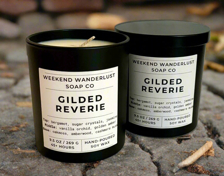 Black Tumbler Candles