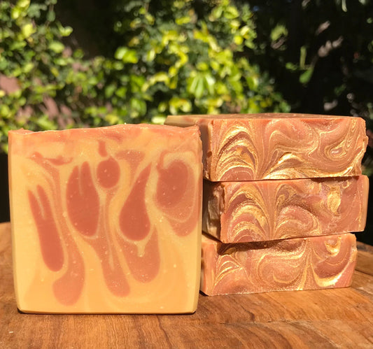 Amber Rosewood Artisan Soap
