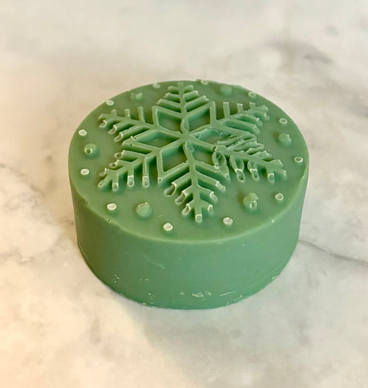 Juniper Berry Snowflake Artisan Soap