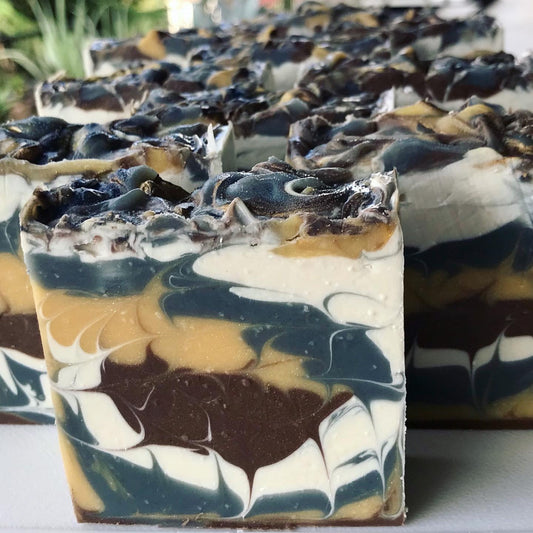Silk Smoking Jacket Artisan Soap