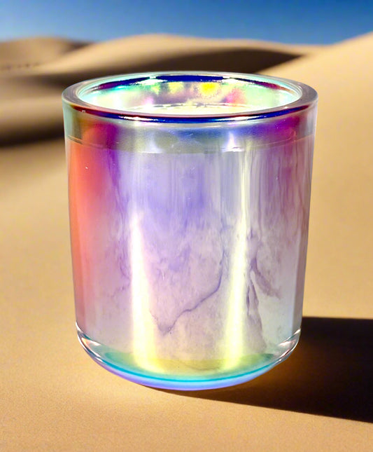 Saharan Sands | Mini Prism Tumbler Jar Coconut Apricot Wax Candles