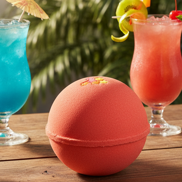 Tropical Cocktail Bath Bombs