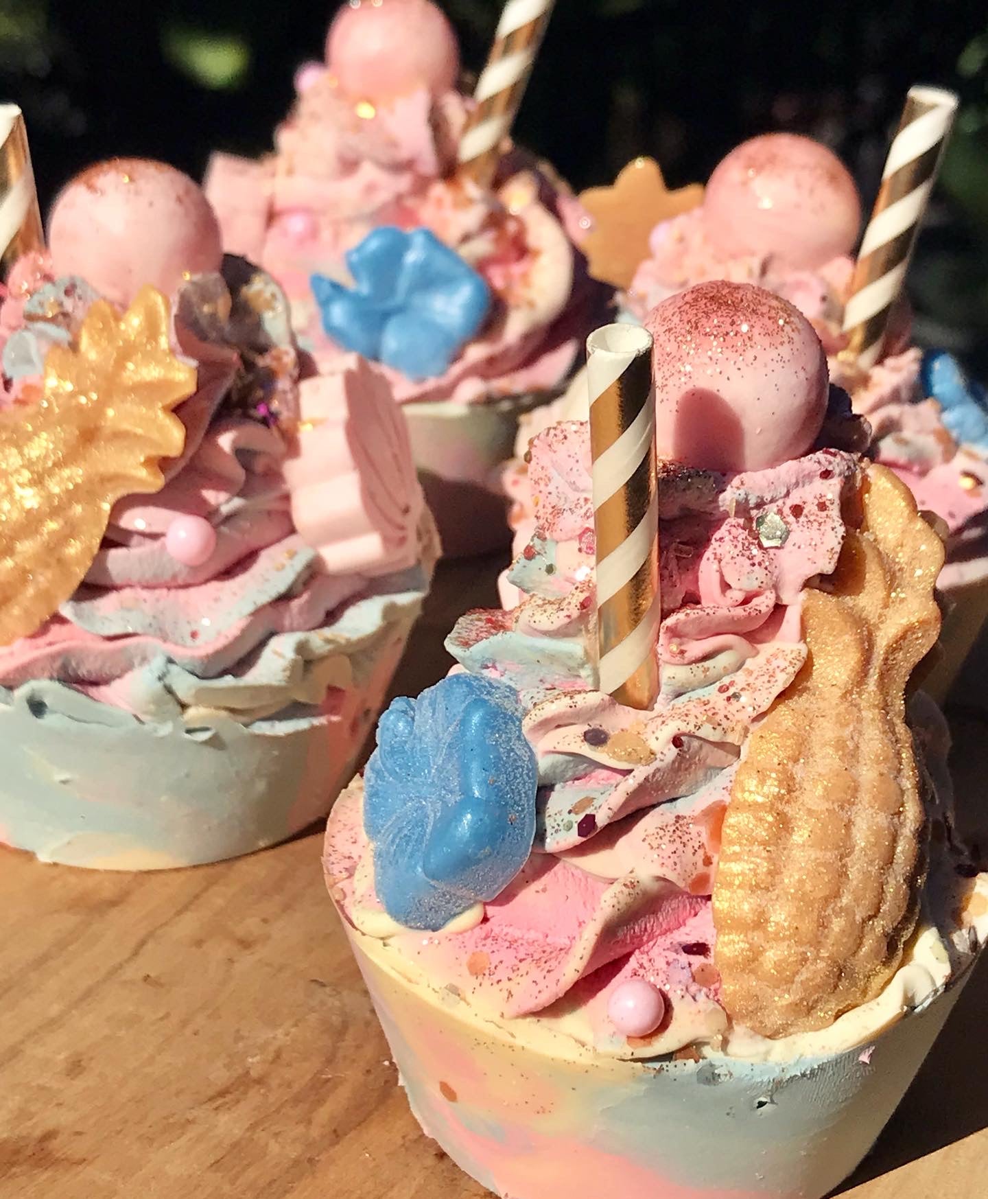 Seaside Romance Cupcake Artisan Soap
