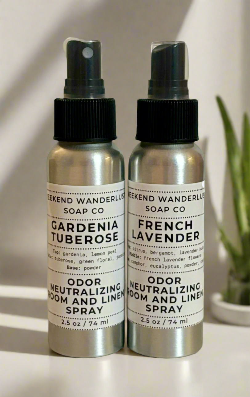 Room and Linen Spray - Odor Neutralizer - Spring Scents
