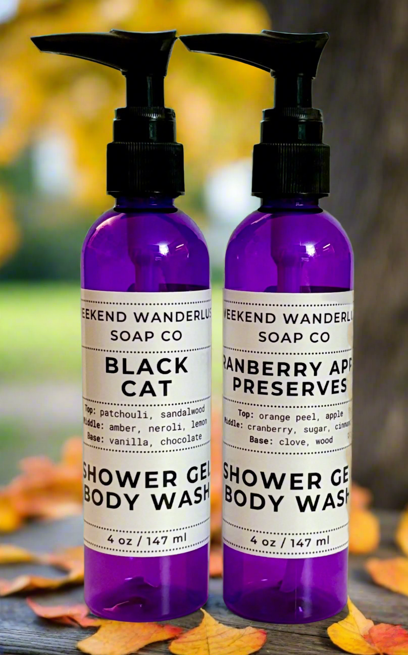 Shower Gel Body Wash - Autumn Fragrances