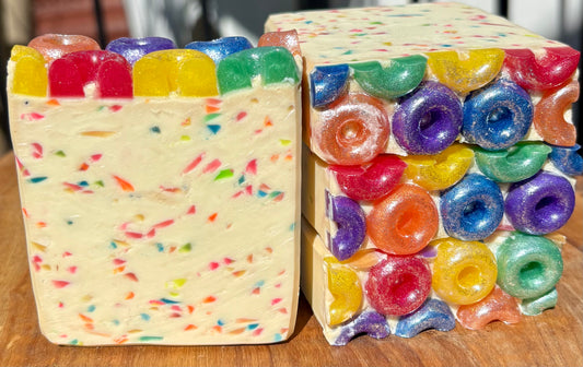 Fruit Loop Cereal Milk Artisan Soap