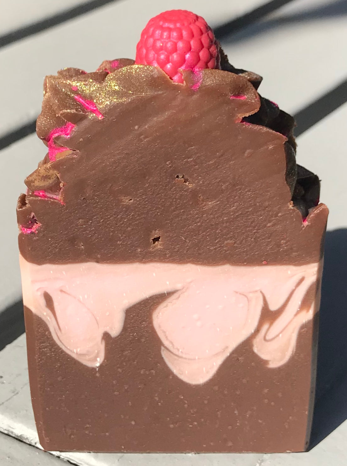 Raspberry Chocolate Truffle Artisan Soap