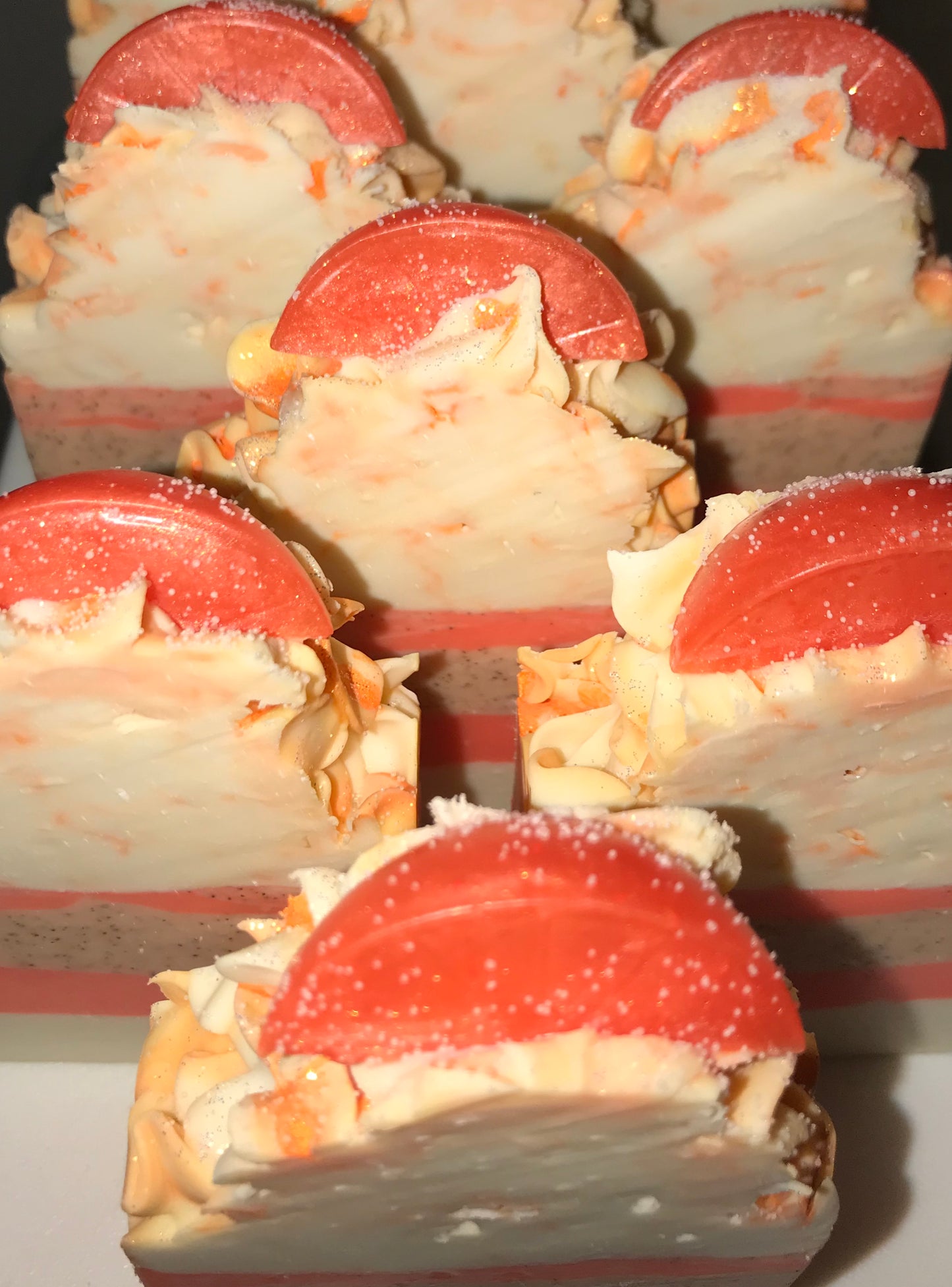 Candied Grapefruit Slice Artisan Soap