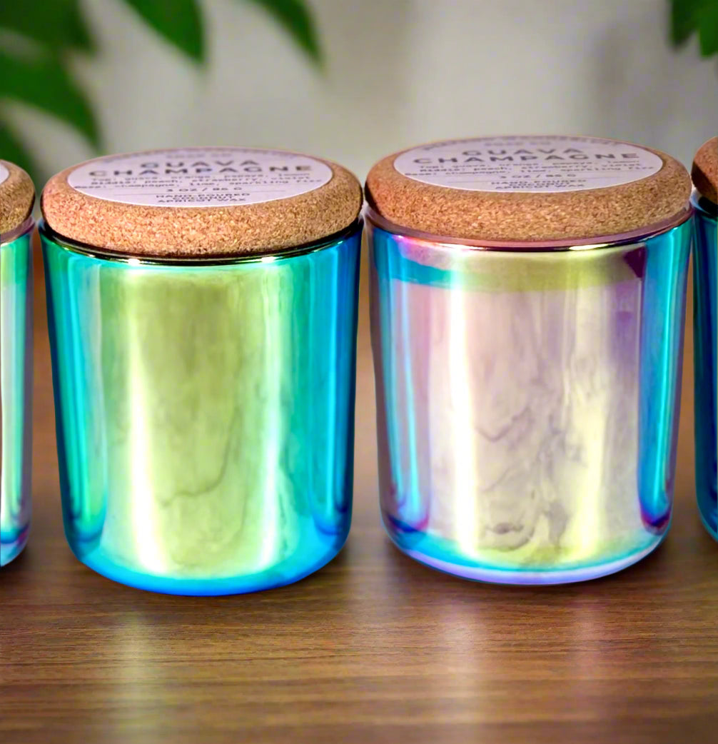 Saharan Sands | Mini Prism Tumbler Jar Coconut Apricot Wax Candles