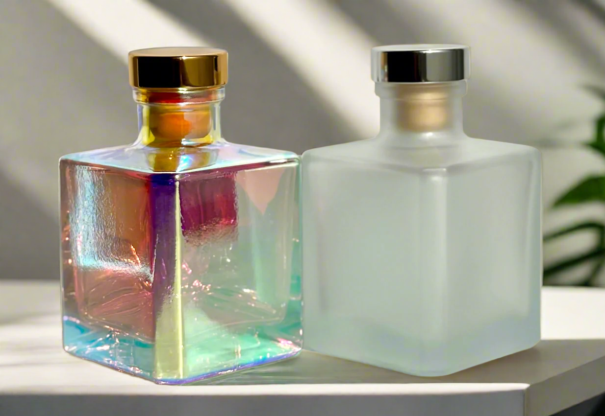 Frosted Glass Cube Reed Diffuser