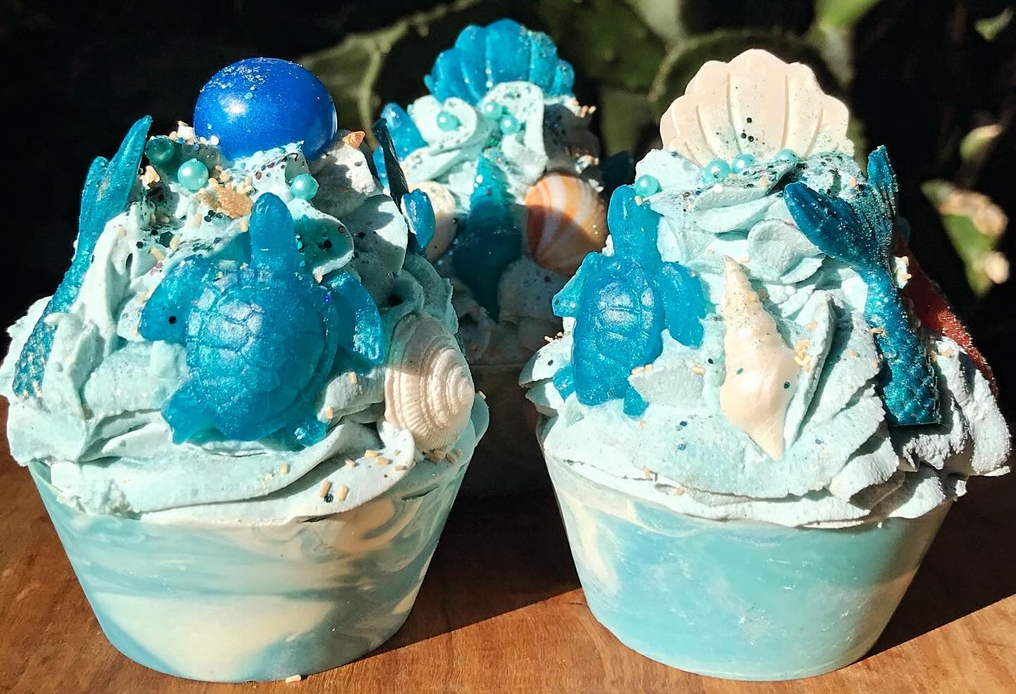 Ocean Life Cupcake Artisan Soap