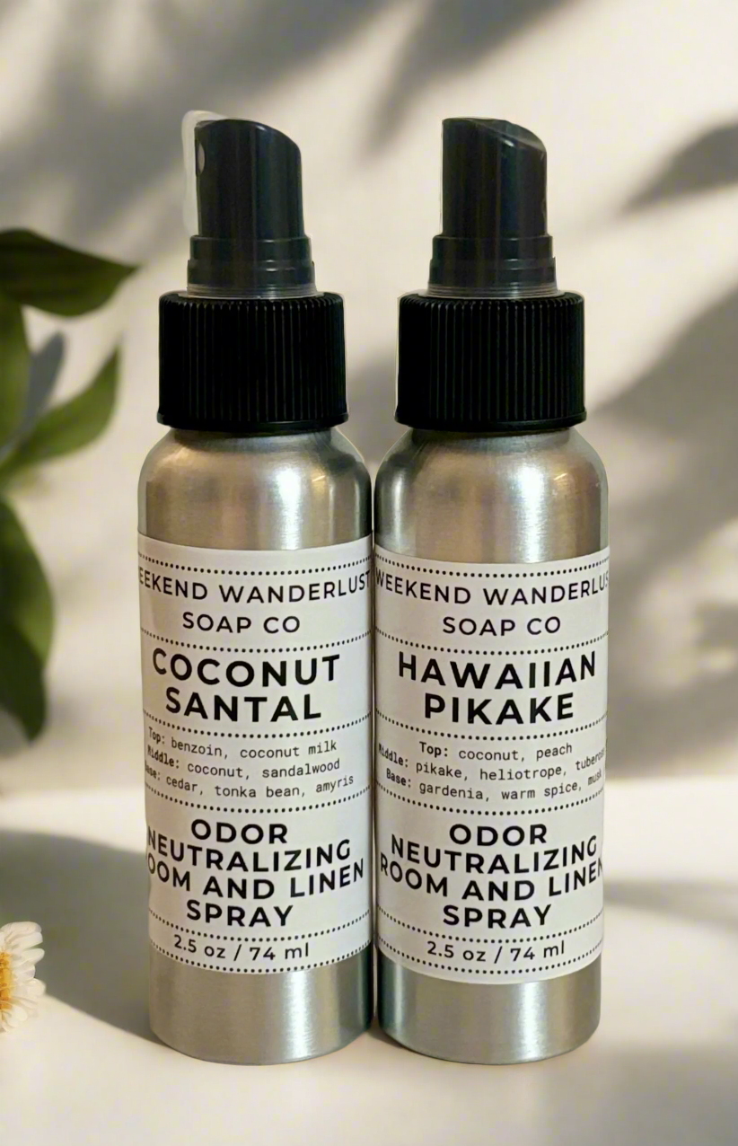 Room and Linen Spray - Odor Neutralizer - Summer Scents