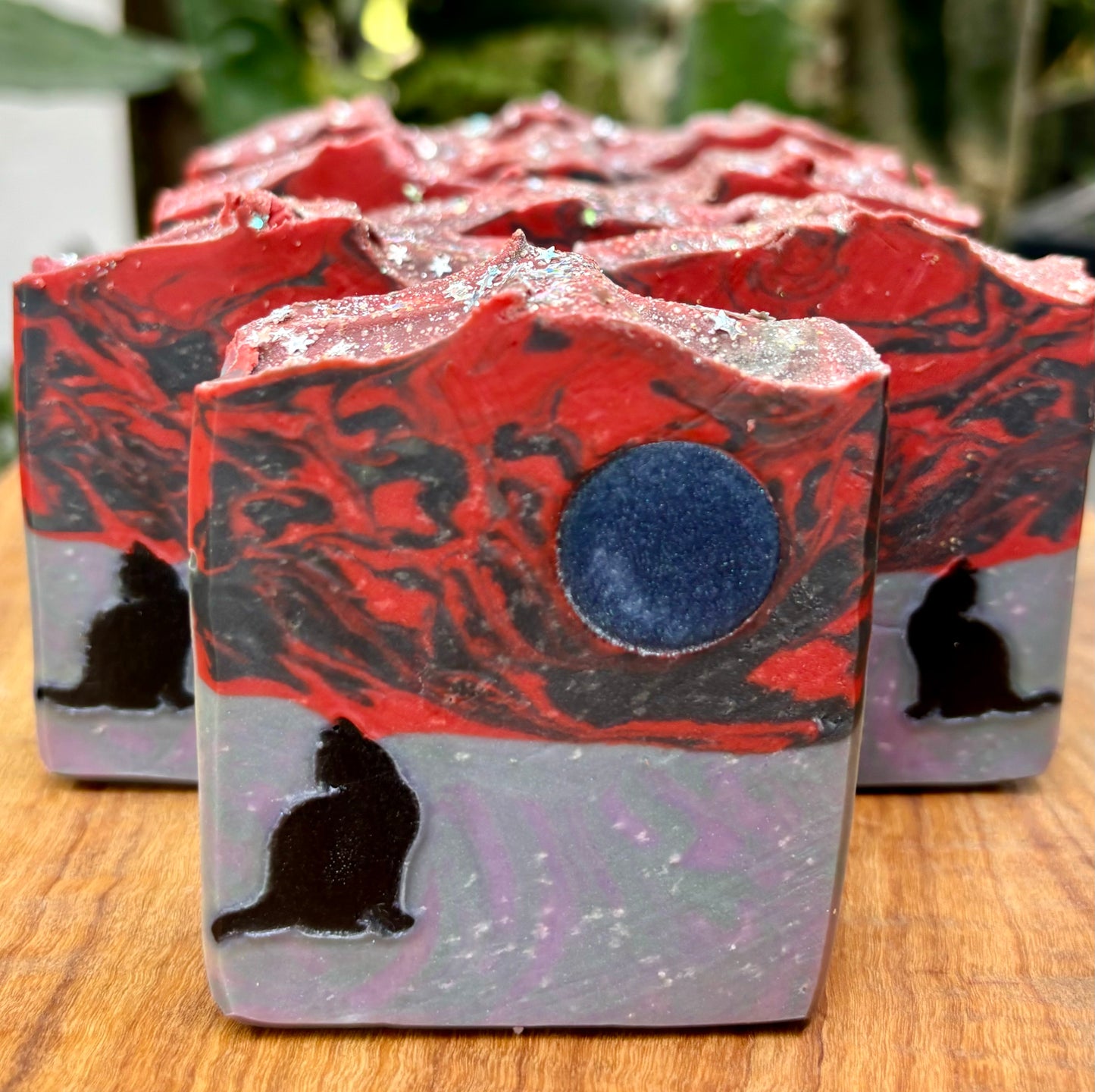 Black Cat Silver Moon Artisan Soap