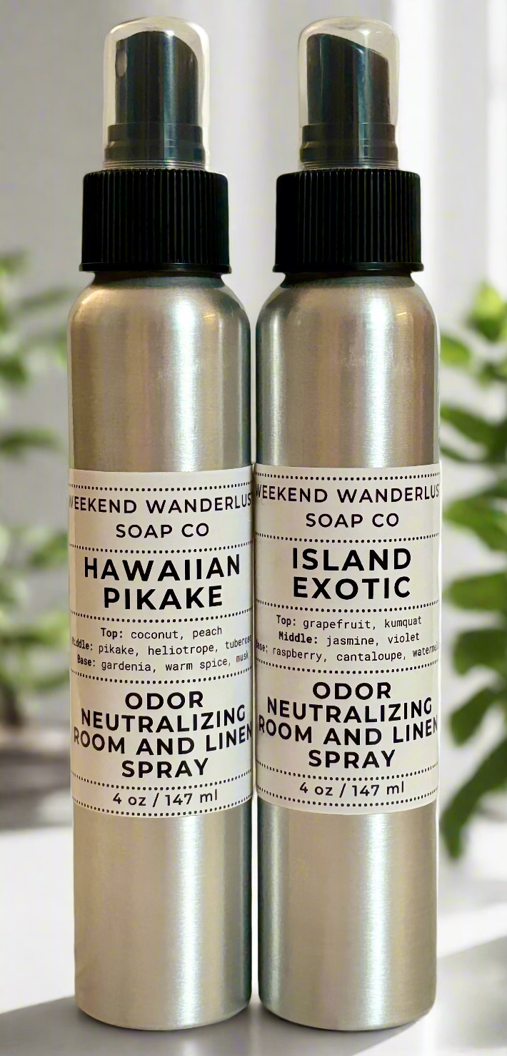 Room and Linen Spray - Odor Neutralizer - Summer Scents