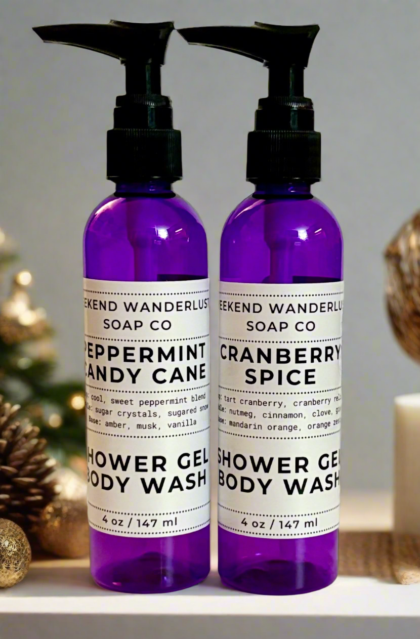 Shower Gel Body Wash - Winter Fragrances