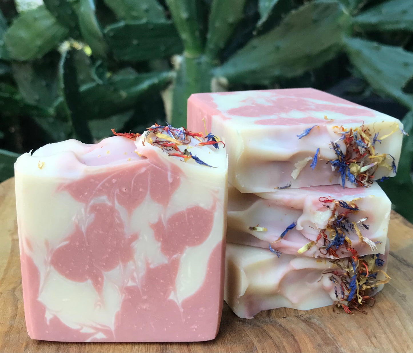 Hippie Chick Rose Clay Artisan Soap