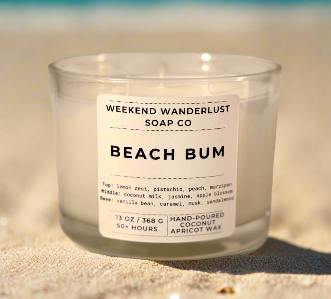Beach Bum 3-wick Candle