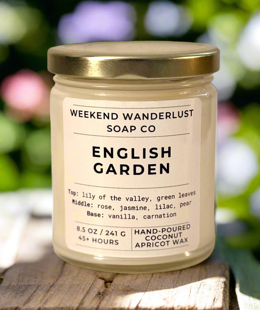 English Garden candle