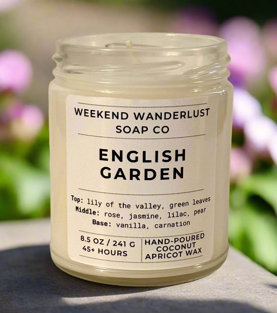 English Garden candle