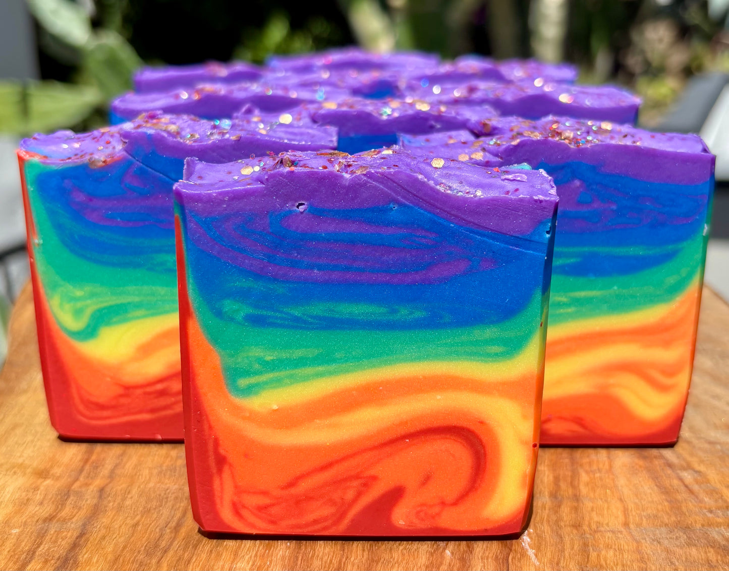 Rainbow Sunset Artisan Soap