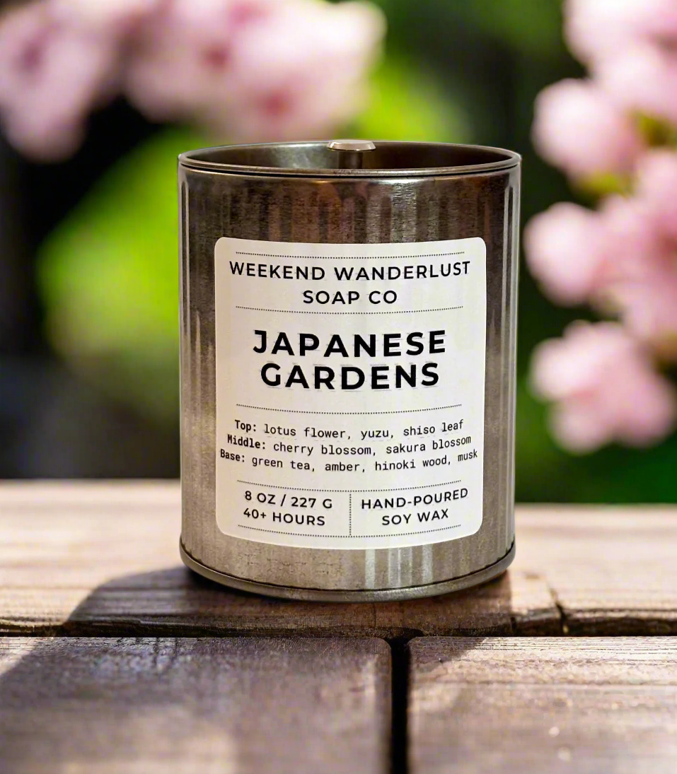 Japanese Gardens | Soy Wax Candles