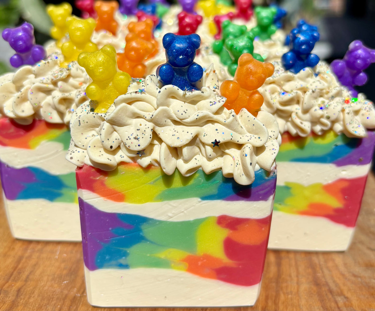 Rainbow Gummy Bear Artisan Soap