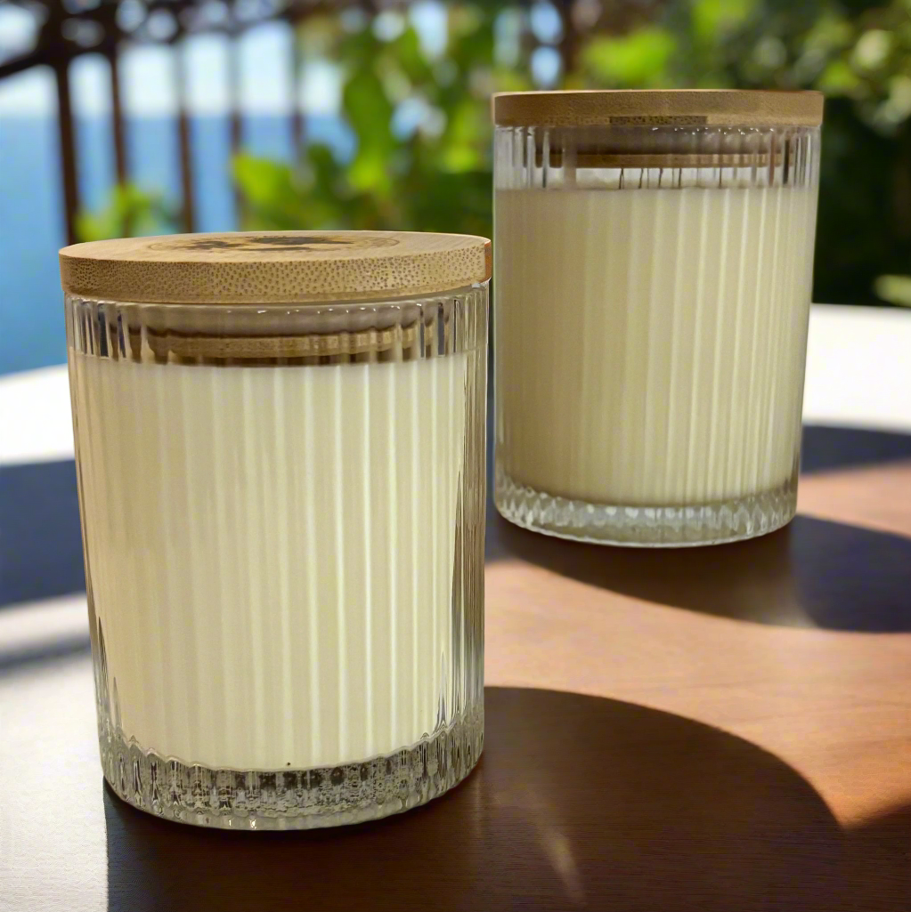 Isola di Capri | Ribbed Glass Soy Candle