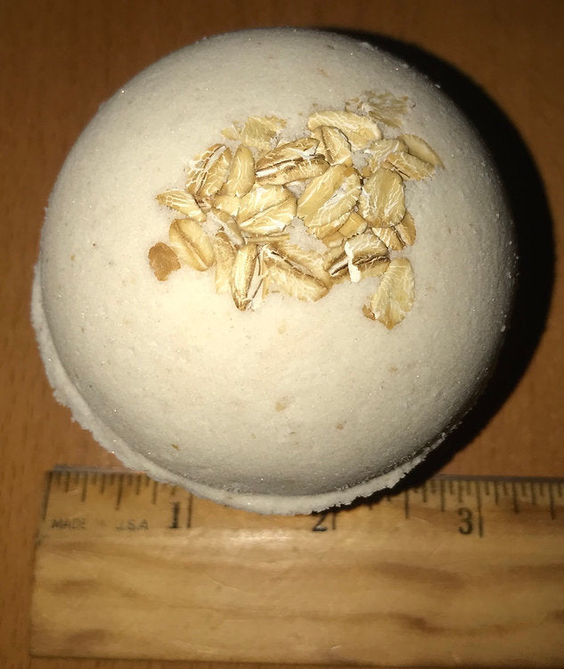 Soothing Oatmeal Bath Bombs