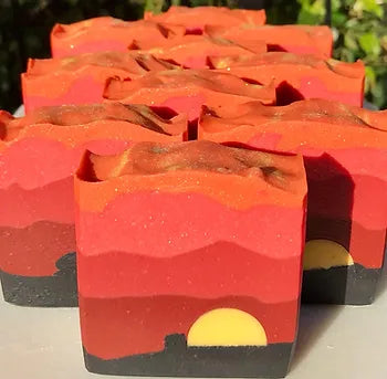 Unwind with the Radiant Beauty of Sunset Soaps: The Perfect Way to Soak in Nature's Vibrant Colors