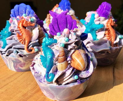 Ocean Life Cupcake Artisan Soap