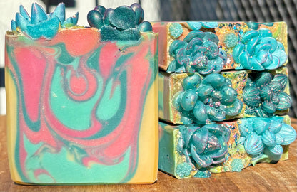 Baja Desert Succulent Artisan Soap