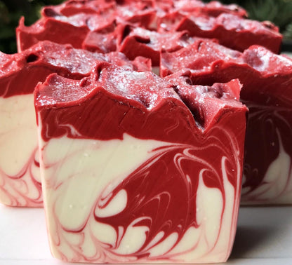 Peppermint Swirl Artisan Soap