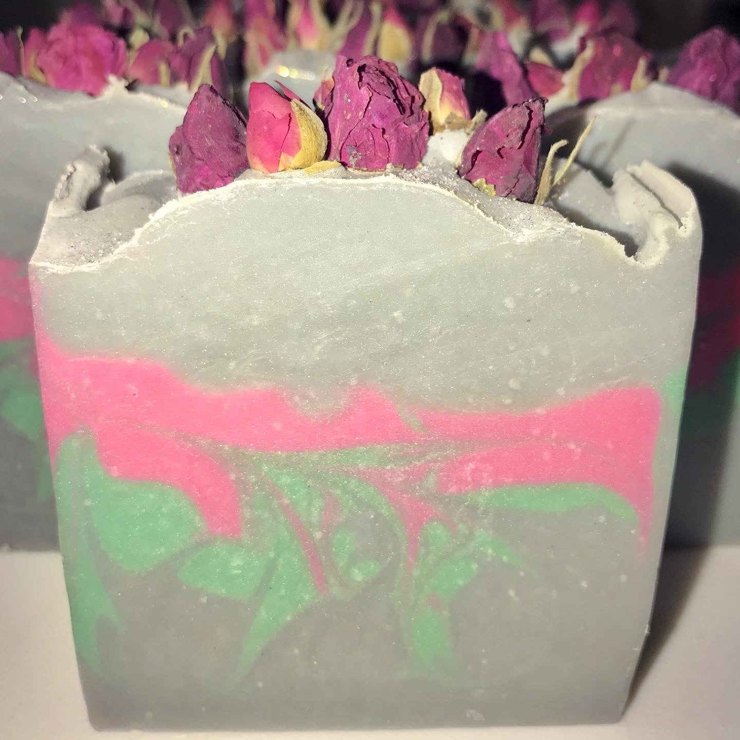 Pink Rose Bud Artisan Soap