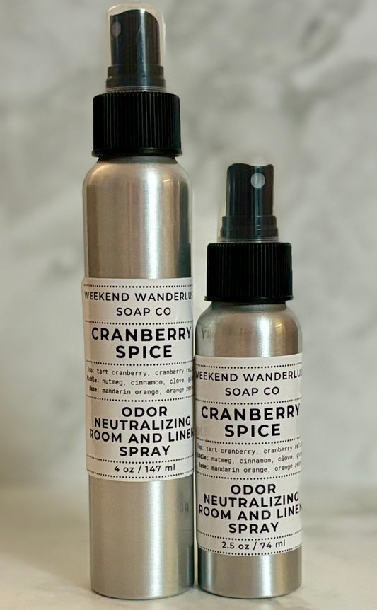 Room and Linen Spray - Odor Neutralizer - Spring Scents