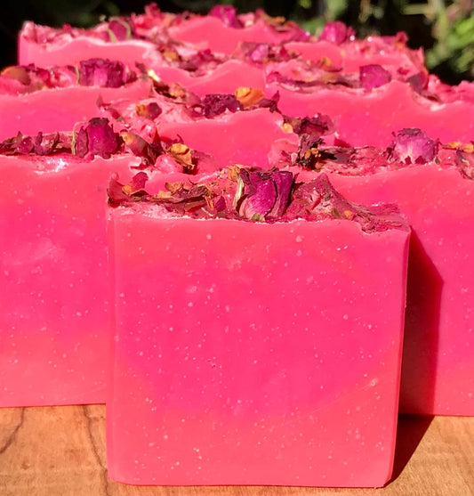 Wild English Rose Artisan Soap