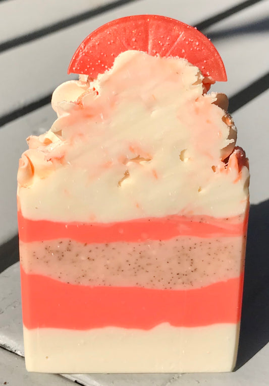 Candied Grapefruit Slice Artisan Soap