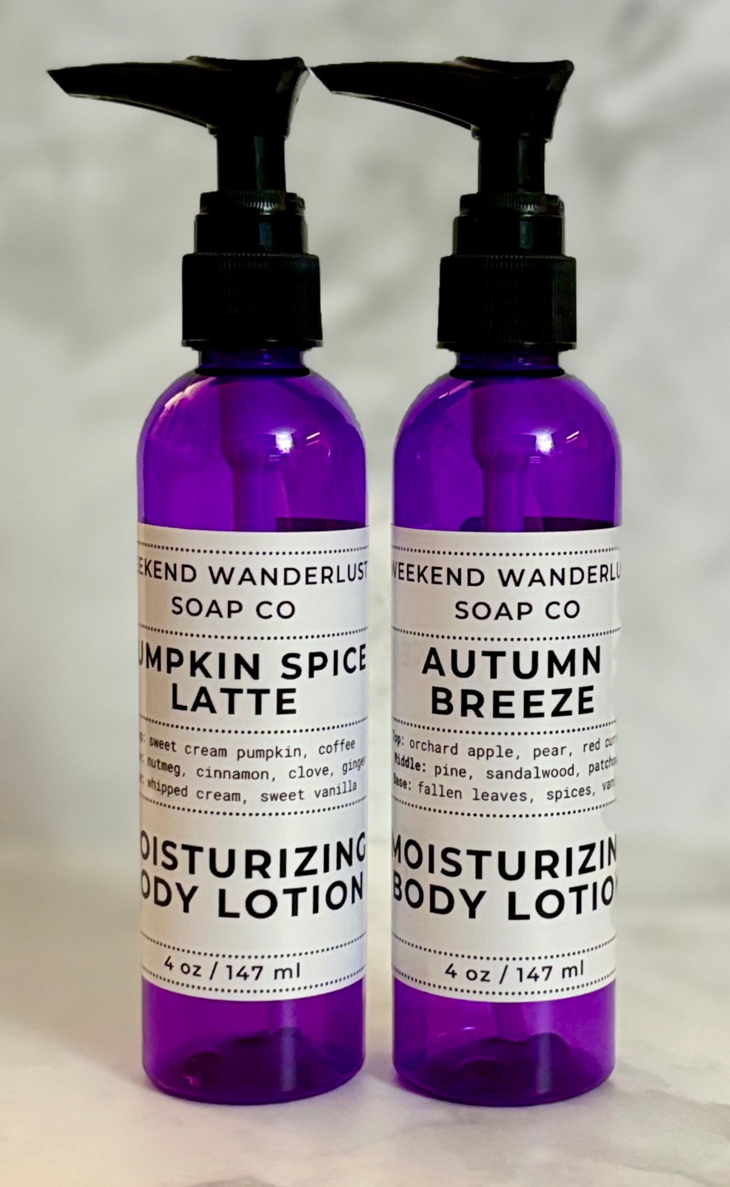 Moisturizing Body Lotion - Autumn Fragrances