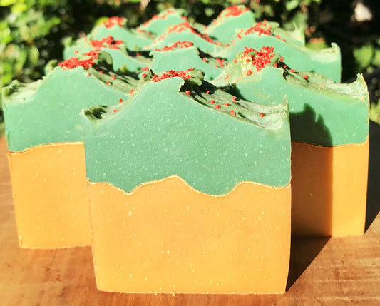 Cedar and Saffron Artisan Soap