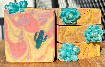 Cabo Beach Cactus Artisan Soap