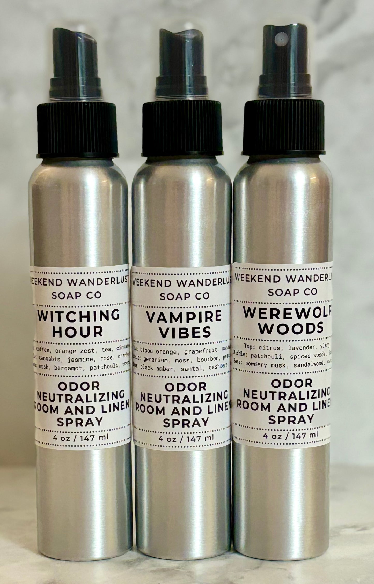 Room and Linen Spray - Odor Neutralizer - Autumn Scents