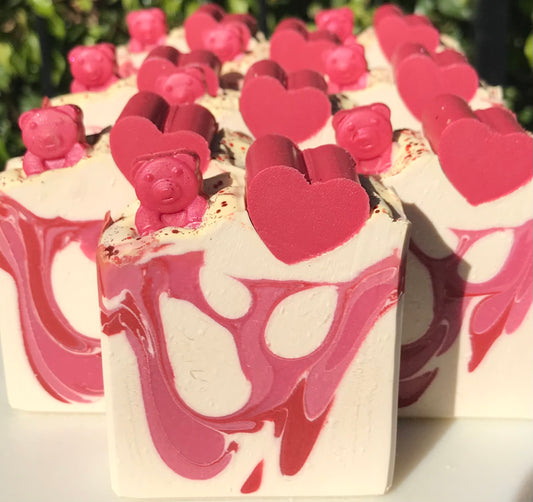 Hearts and Bears Soap Artisan Soap