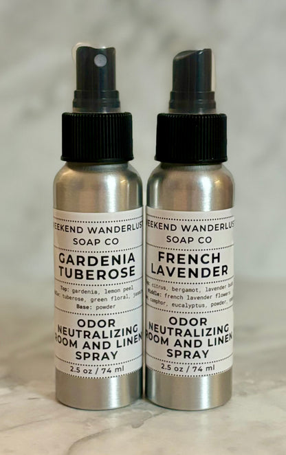 Room and Linen Spray - Odor Neutralizer - Spring Scents