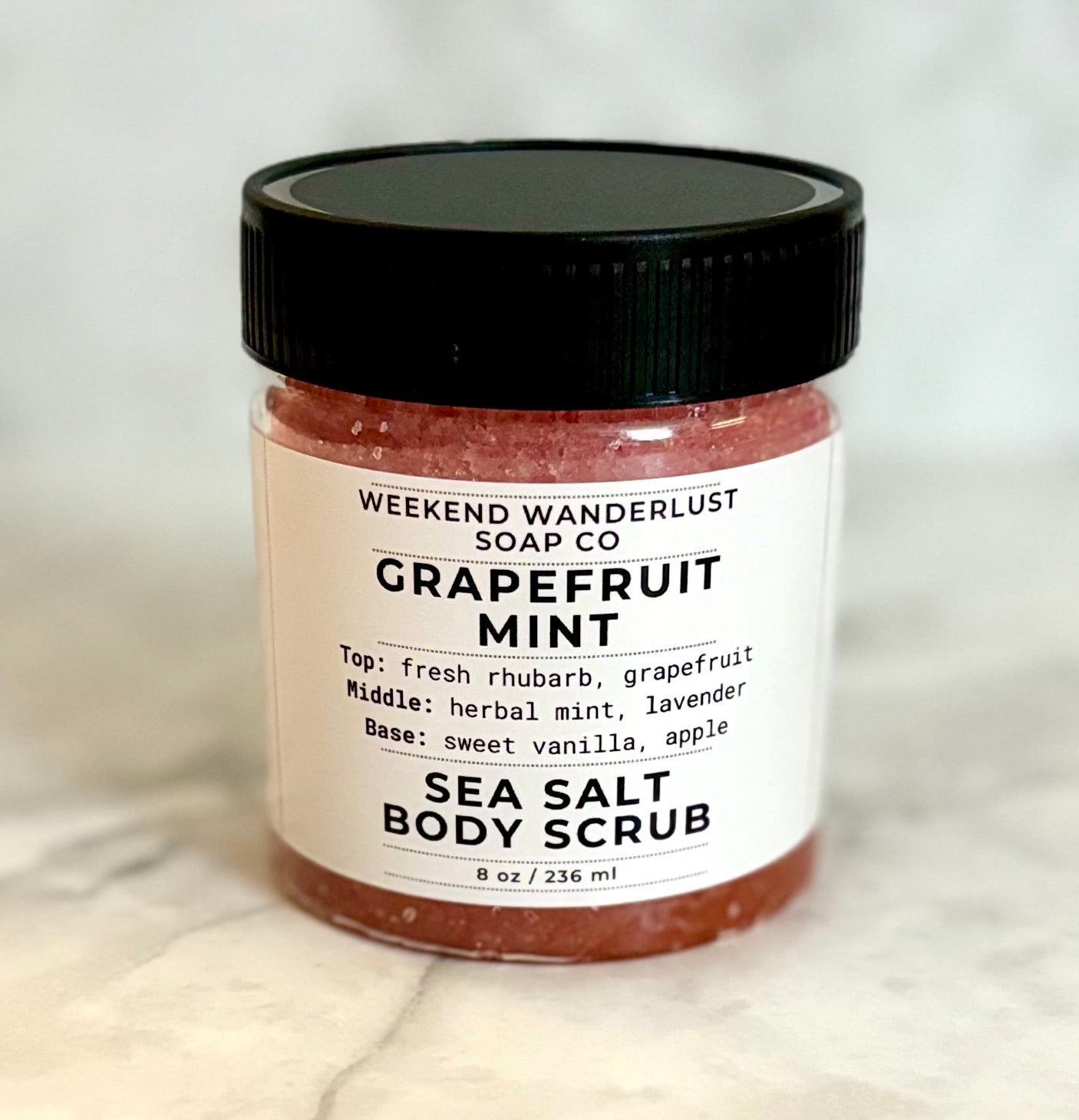 Dead Sea Salt Exfoliating Body Scrub