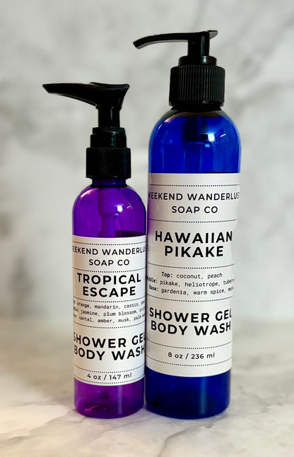 Shower Gel Body Wash - Summer Fragrances