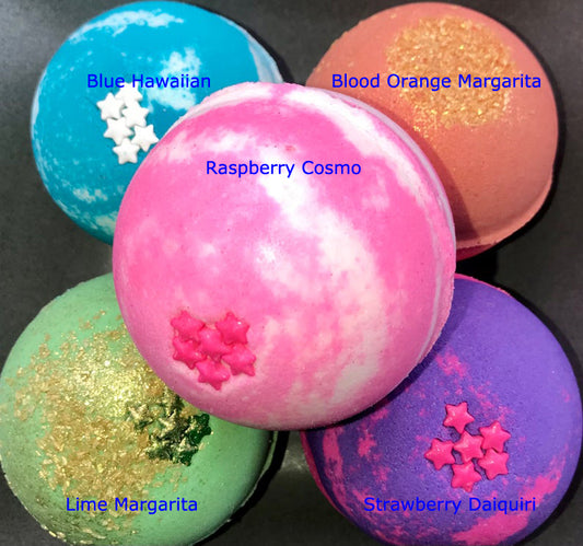 Tropical Cocktail Bath Bombs