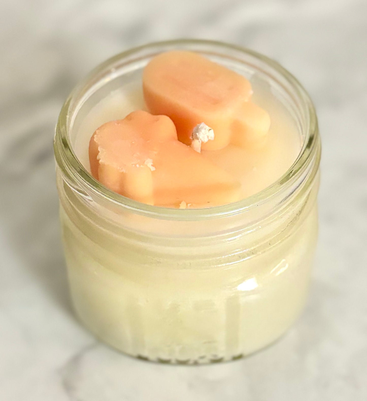 Orange Creamcicle | Square Mason Jar Soy Candles