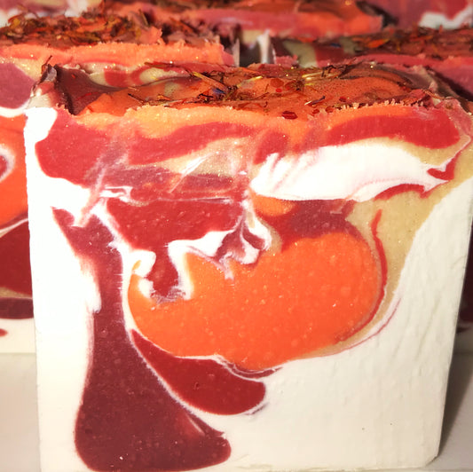 Sweet Orange Chili Pepper Artisan Soap