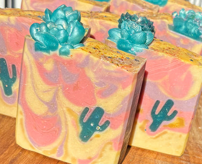 Cabo Beach Cactus Artisan Soap