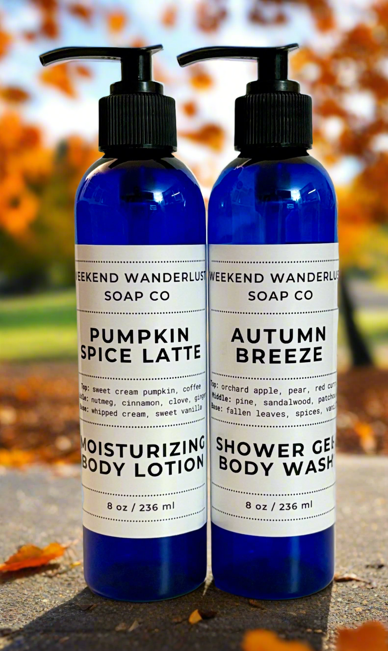 Shower Gel Body Wash - Autumn Fragrances