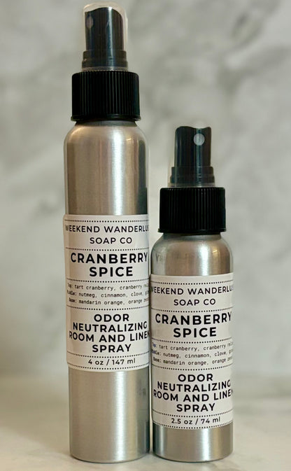 Room and Linen Spray - Odor Neutralizer - Classic Scents